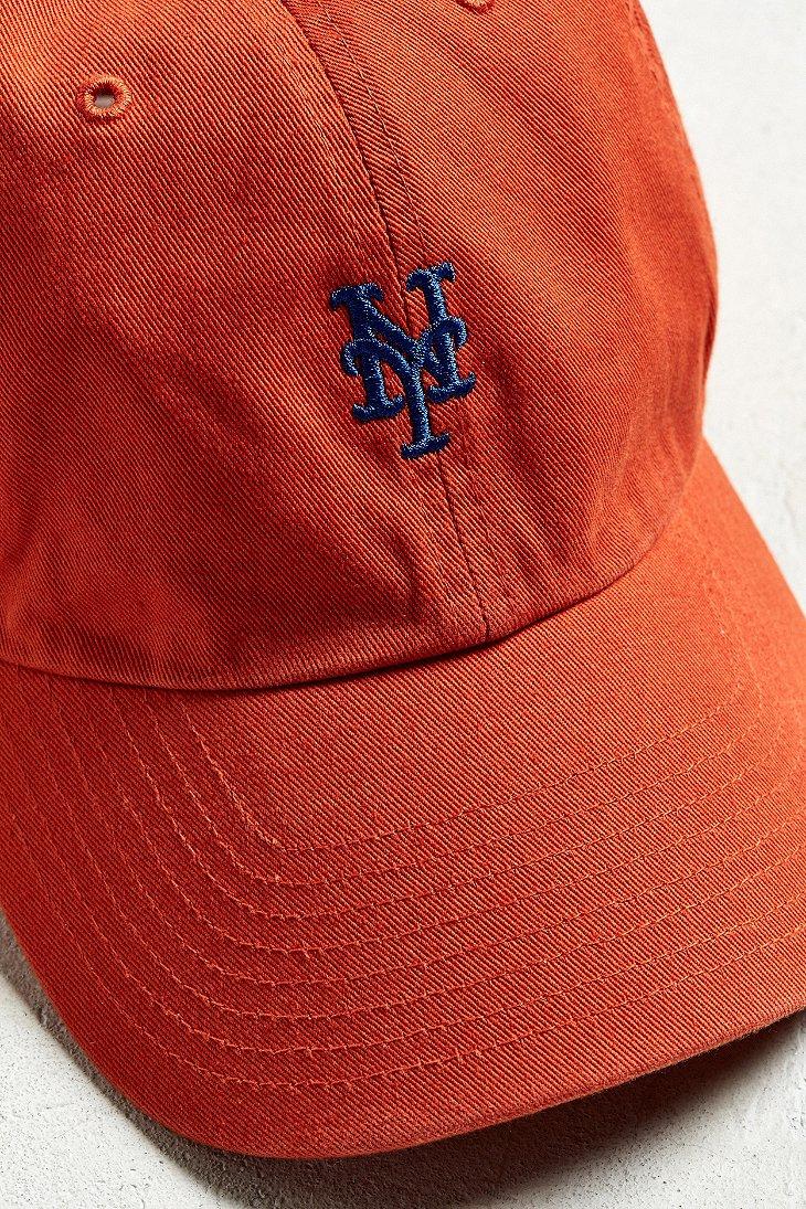 Orange mets hat sale