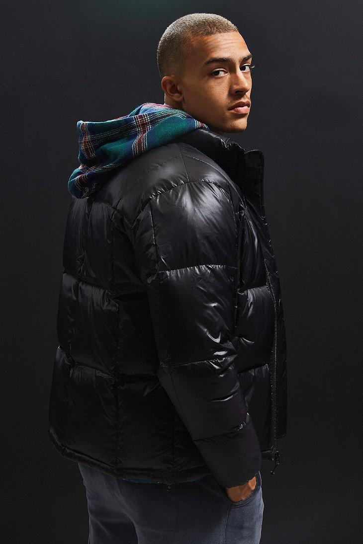 stussy down puffer jacket