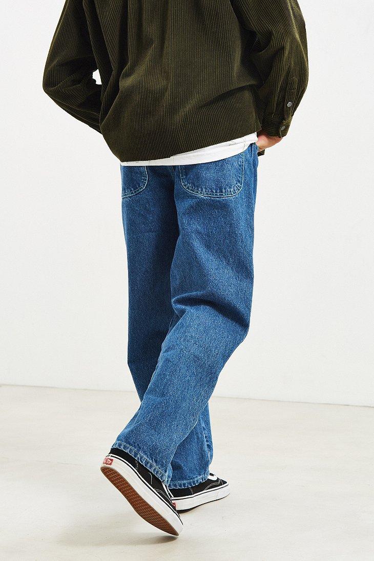 baggy stonewash jeans