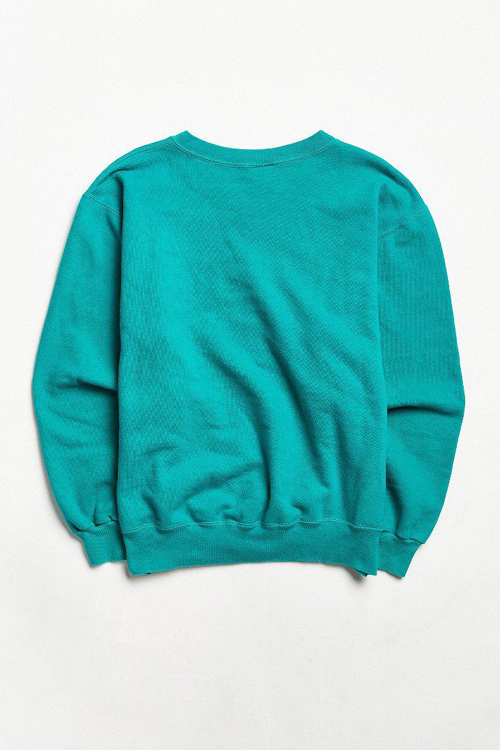 champion sweater turquoise jacket
