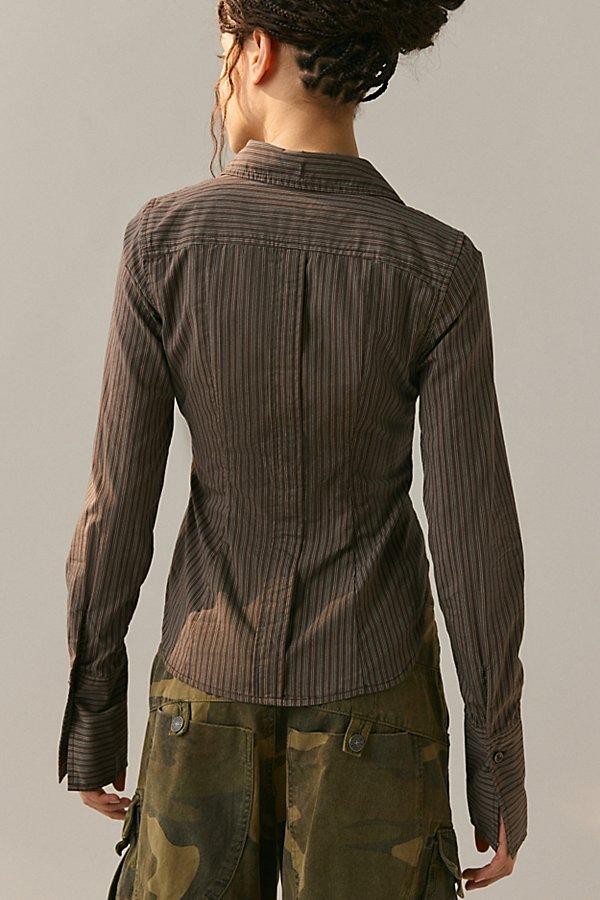 Urban Outfitters Embroidered Cardigan Kimchi Blue Courtney Fuzzy