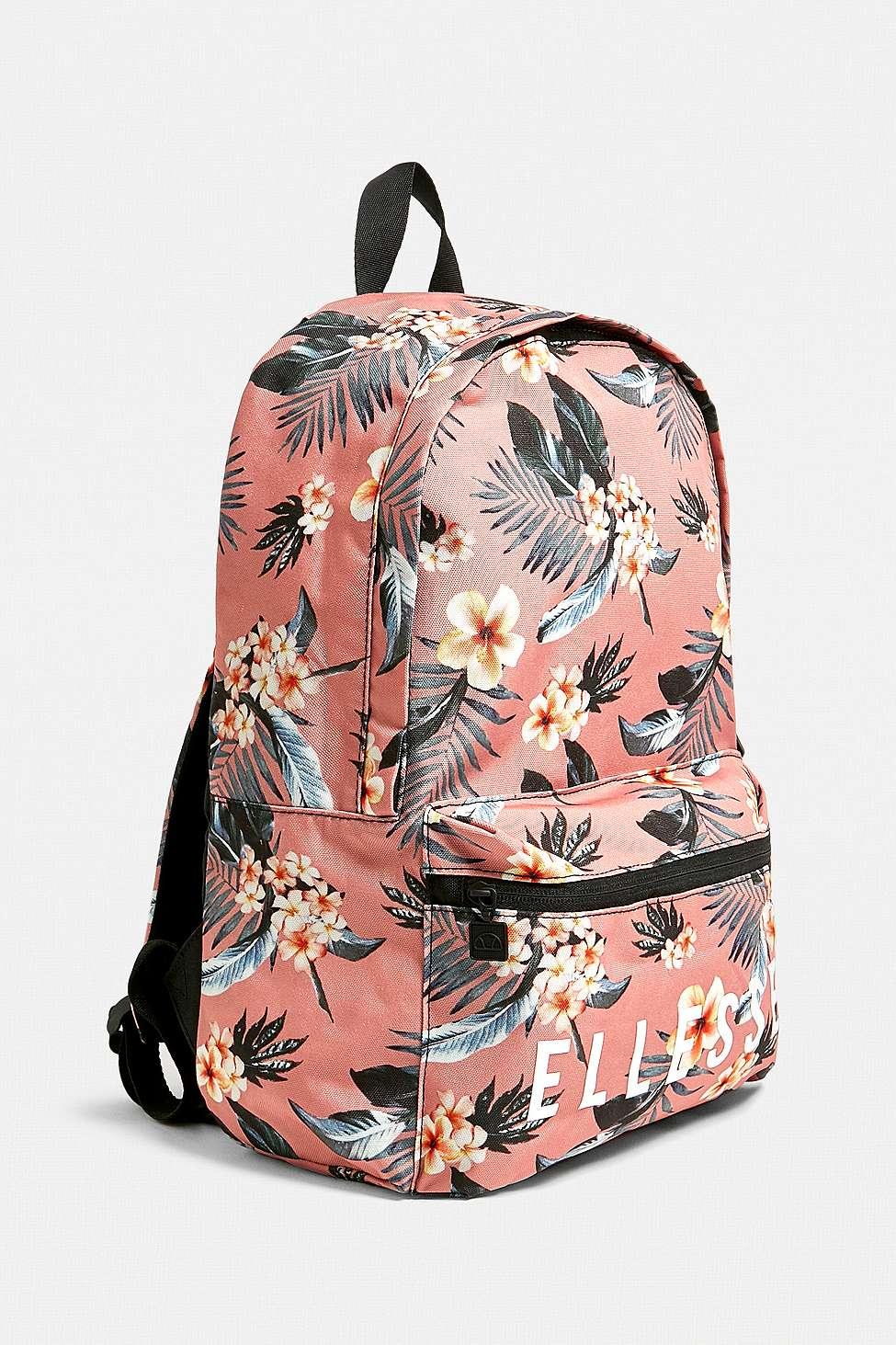 ellesse backpack pink