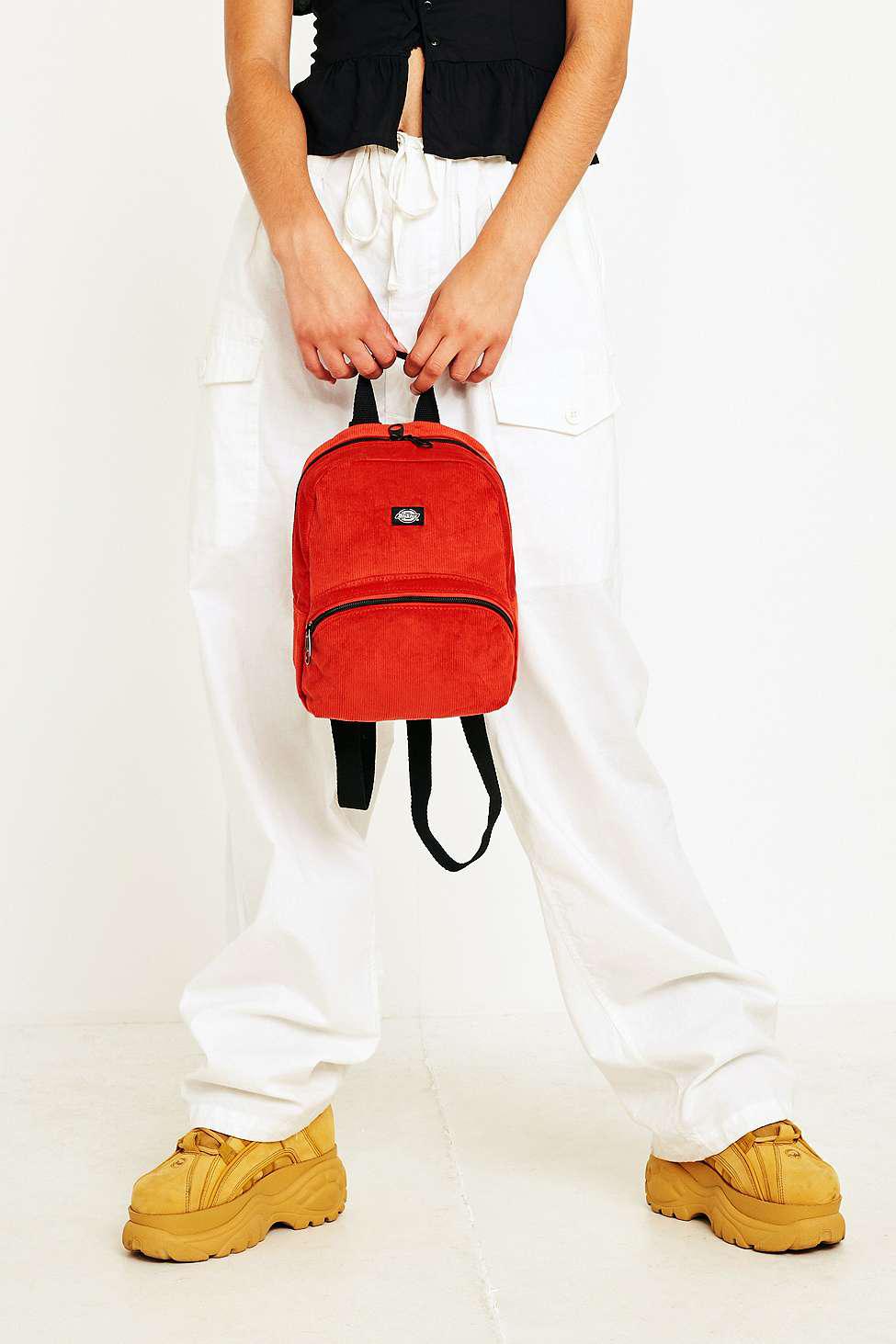 dickies mini corduroy backpack