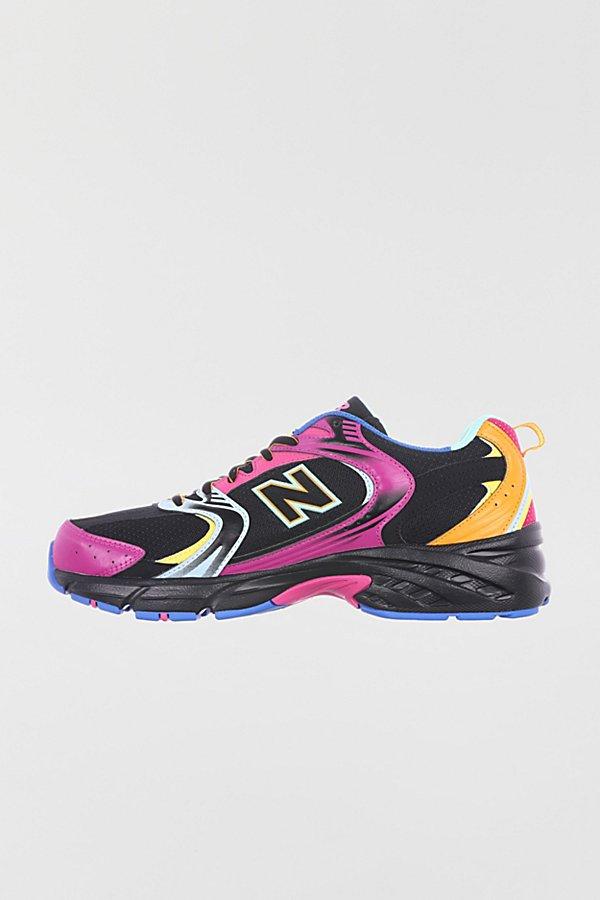 New Balance 530 Sneaker in Black Lyst