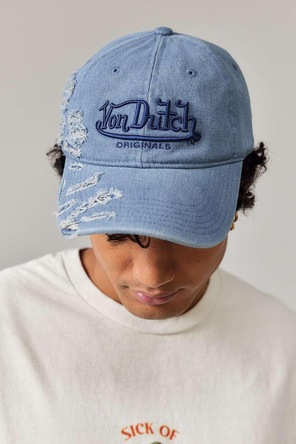 Von Dutch Denim Darwin Cap in Blue for Men | Lyst UK