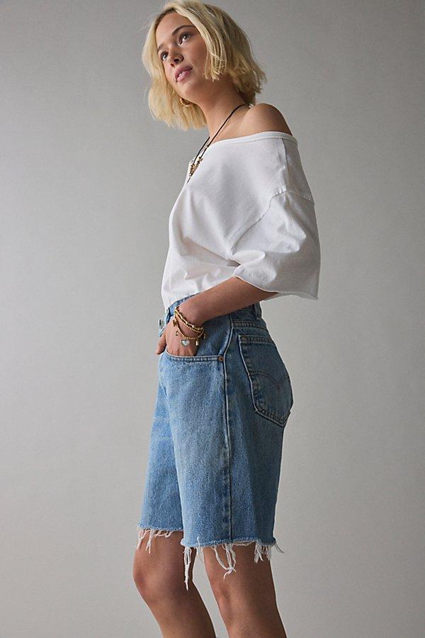Vintage ReMADE by UO Remade By Uo Levi's Denim Short in Blue Lyst