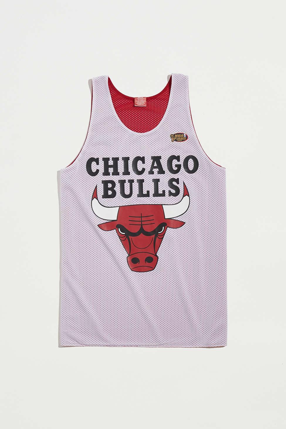 Mitchell & Ness Chicago Bulls Reversible Jersey Tank Top in Red for Men |  Lyst