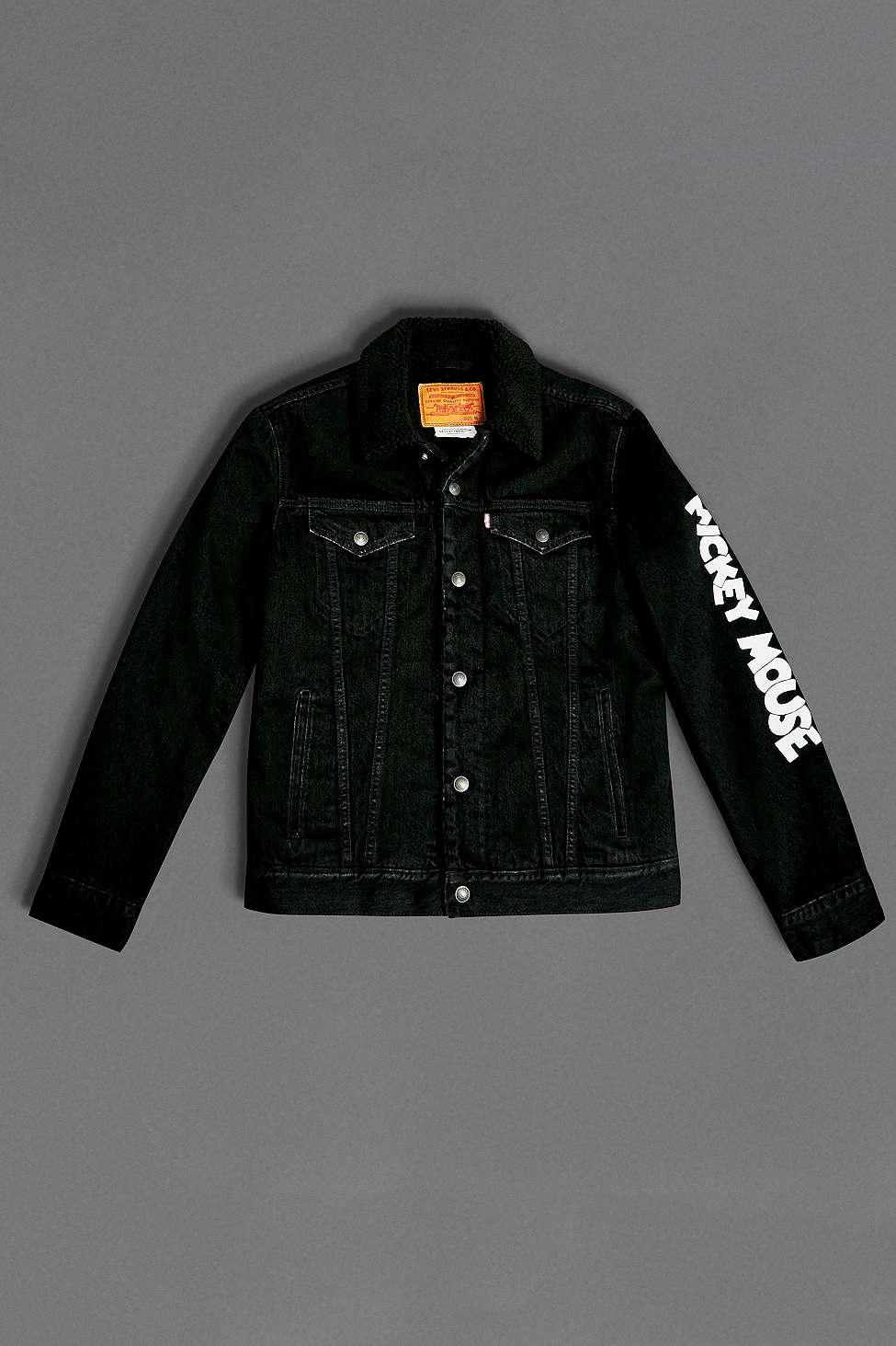 levis mickey mouse denim jacket
