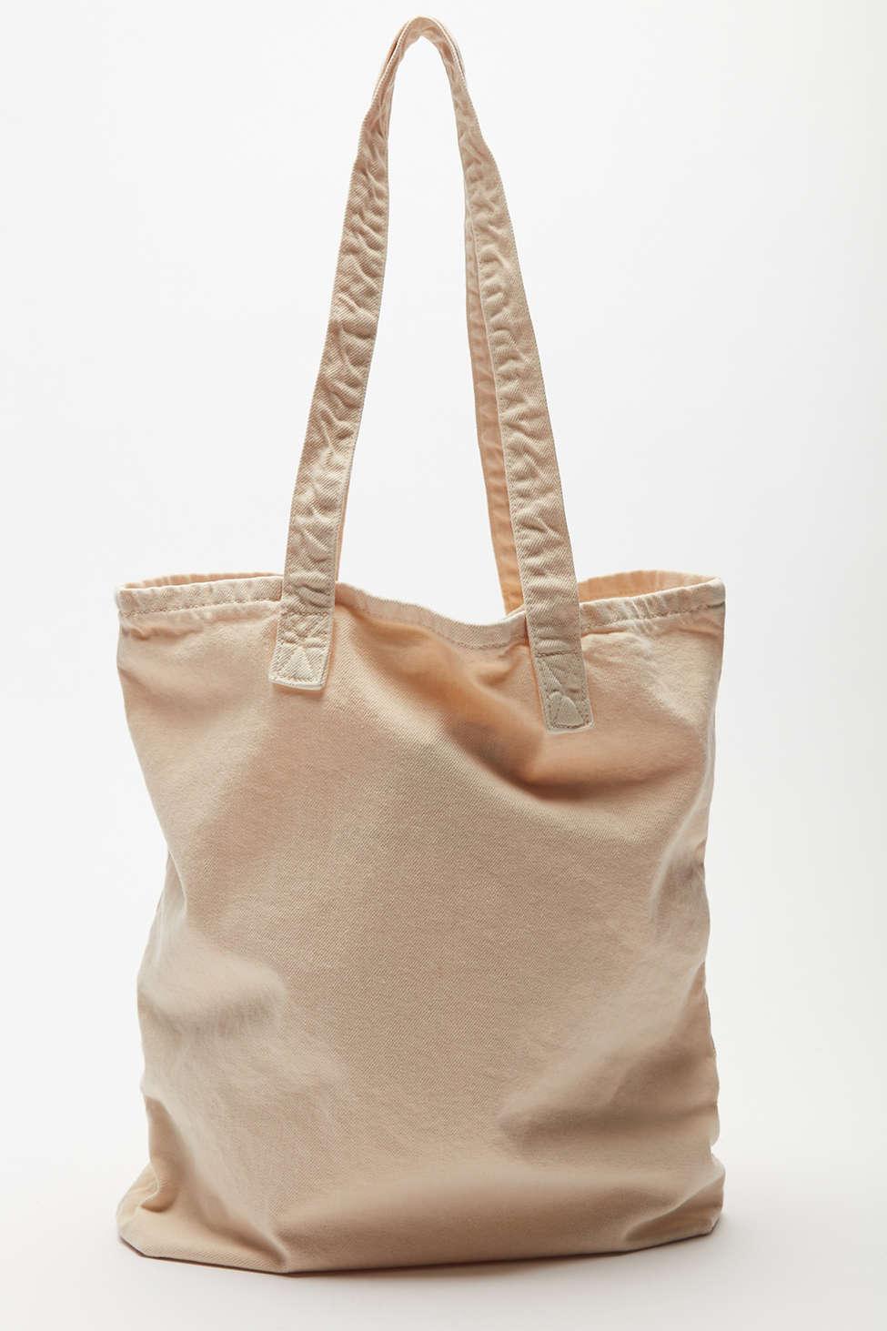 BDG Denim Tote Bag in Ivory (White) | Lyst