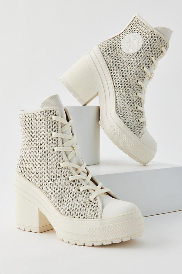 Converse Chuck 70 De Luxe Knit Heeled Sneaker in White Lyst