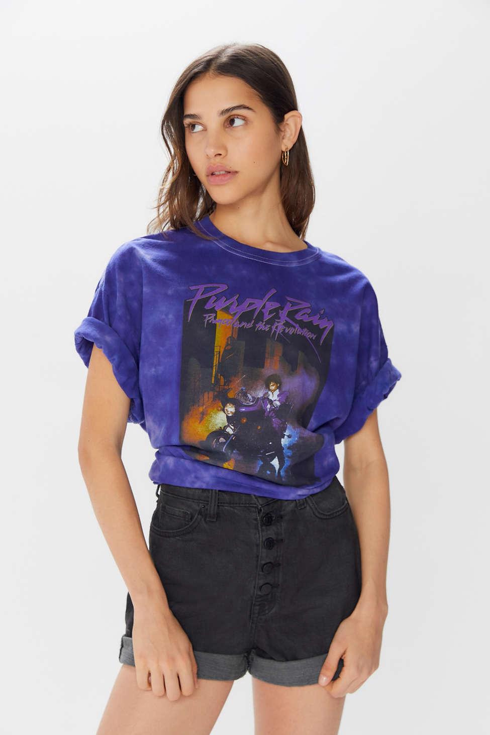 Purple Rain Floral Women's T-shirt