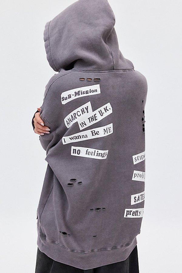 Urban Outfitters Sex Pistols Patched Graphic Hoodie
