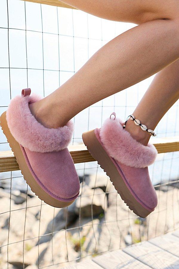 UGG W Super Fluff Slipper ピンク 23cm UGG Tazzelle Sheepskin Slipper | Lyst Canada