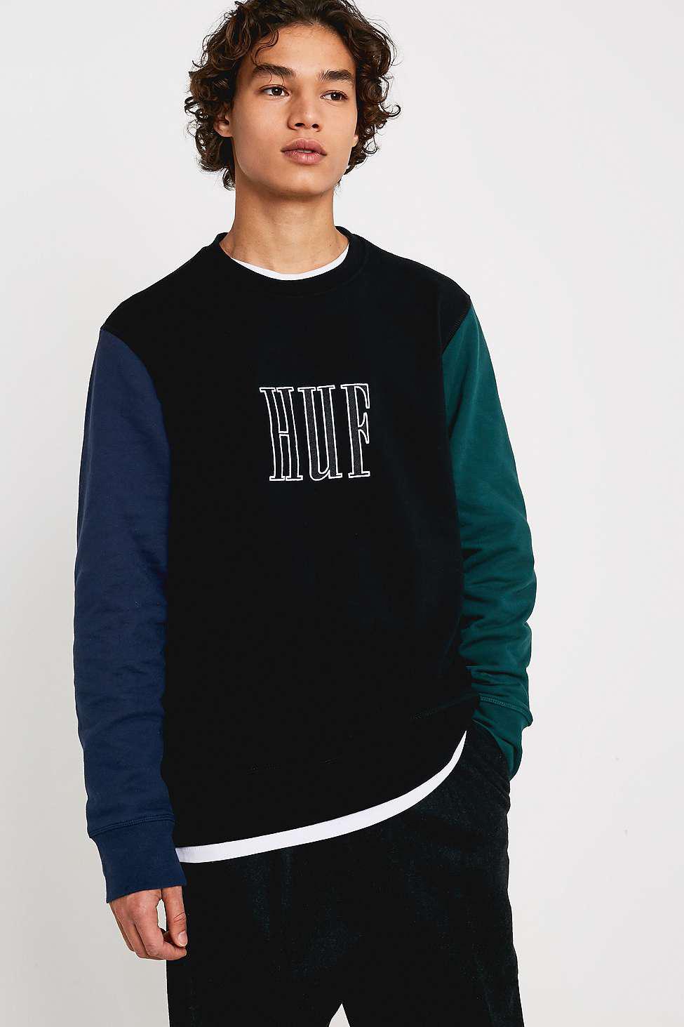 huf crevasse pullover hoodie