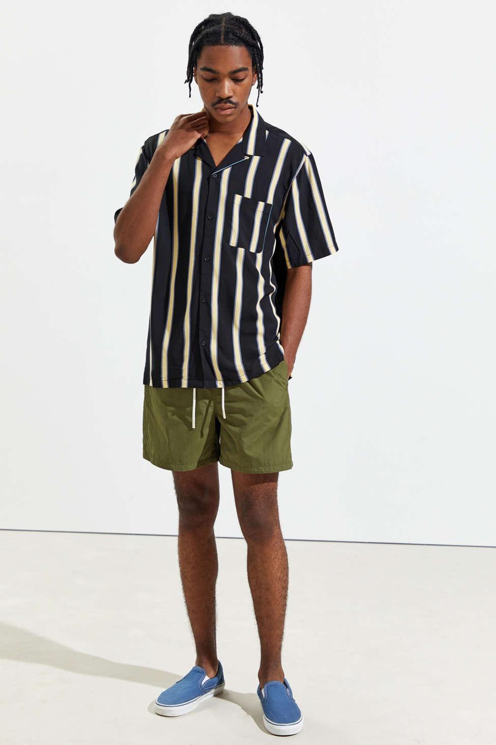 Urban Outfitters Uo '50s Stripe Rayon 