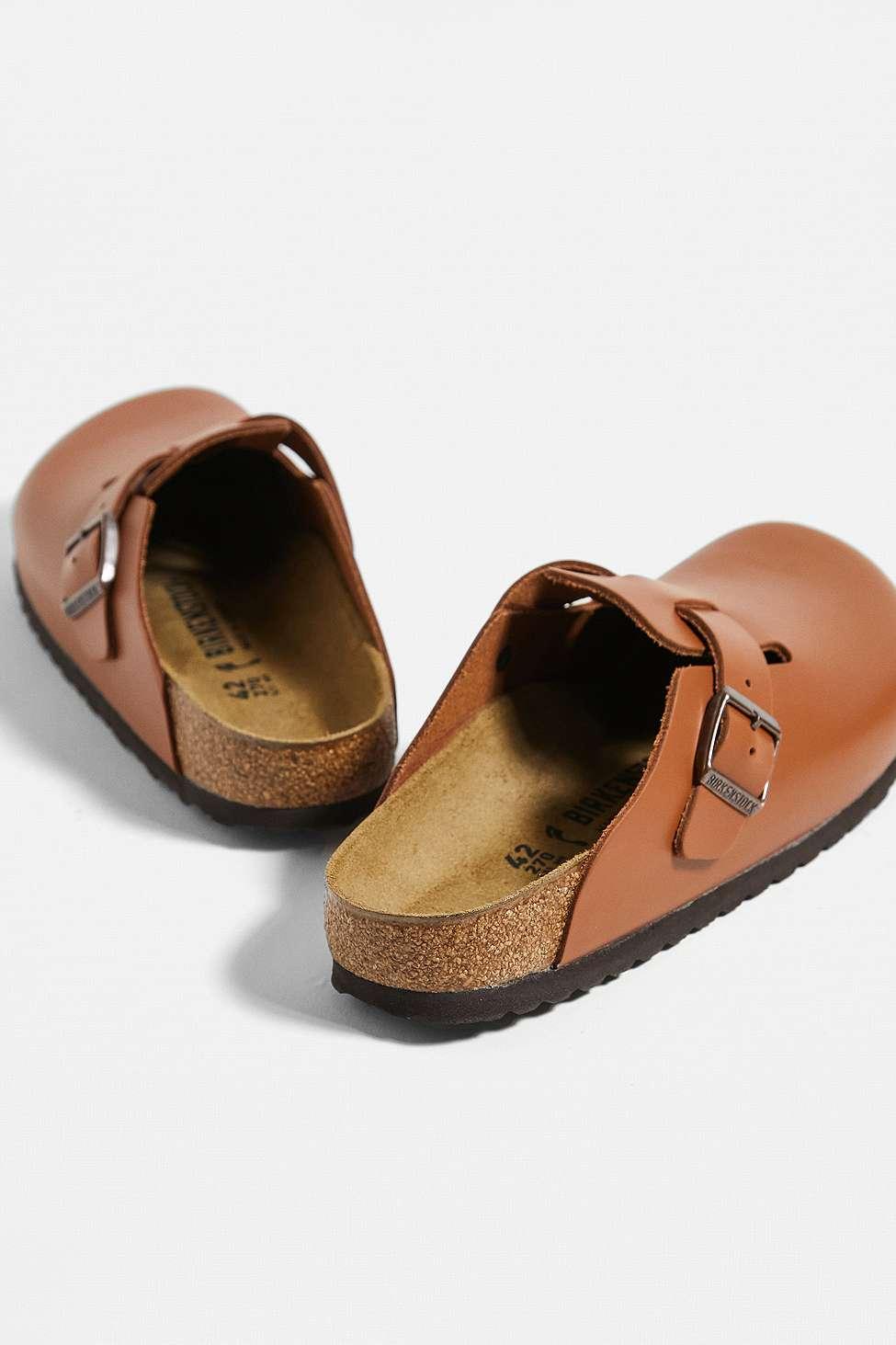 靴 BIRKENSTOCK Boston ginger brown BIRKENSTOCK Boston Clogs Ginger Brown - Men's Casual Shoes