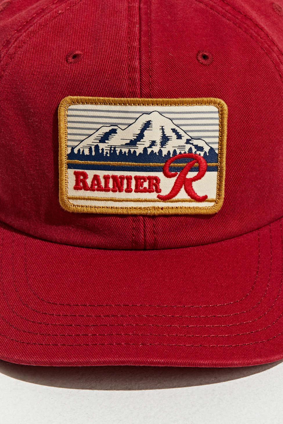 American Needle Cotton Rainier Patch Baseball Hat in Red for Men - Lyst
