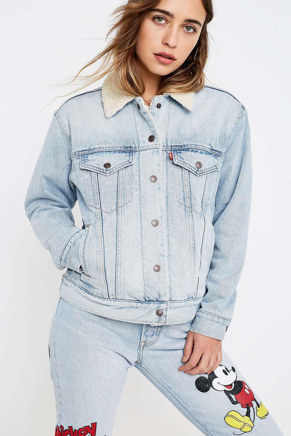 levis sherpa mickey