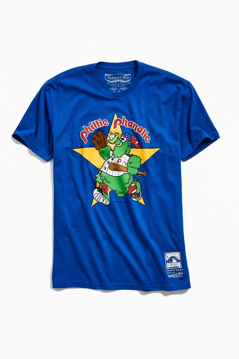 Mitchell & Ness Phillies Phanatic Tee in Blue for Men | Lyst