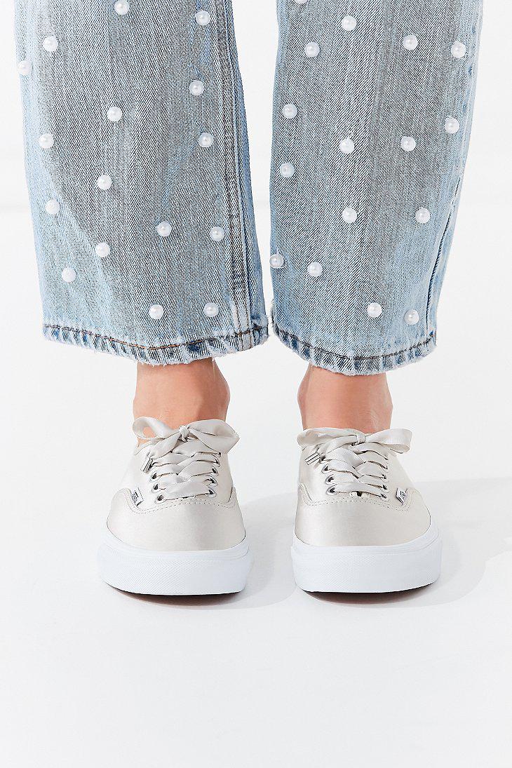 vans authentic satin lux