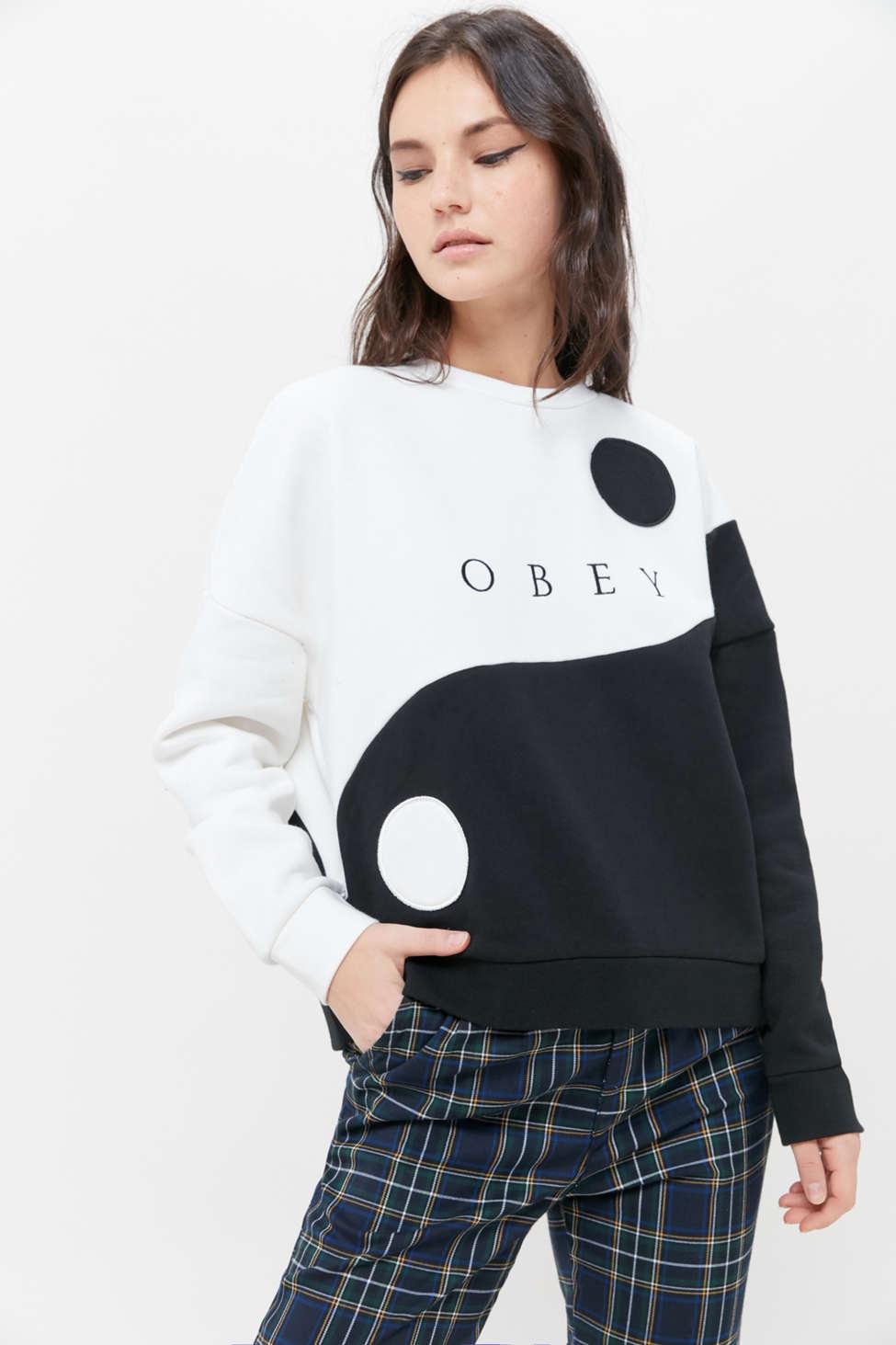 Obey yin yang sweatshirt Clearance