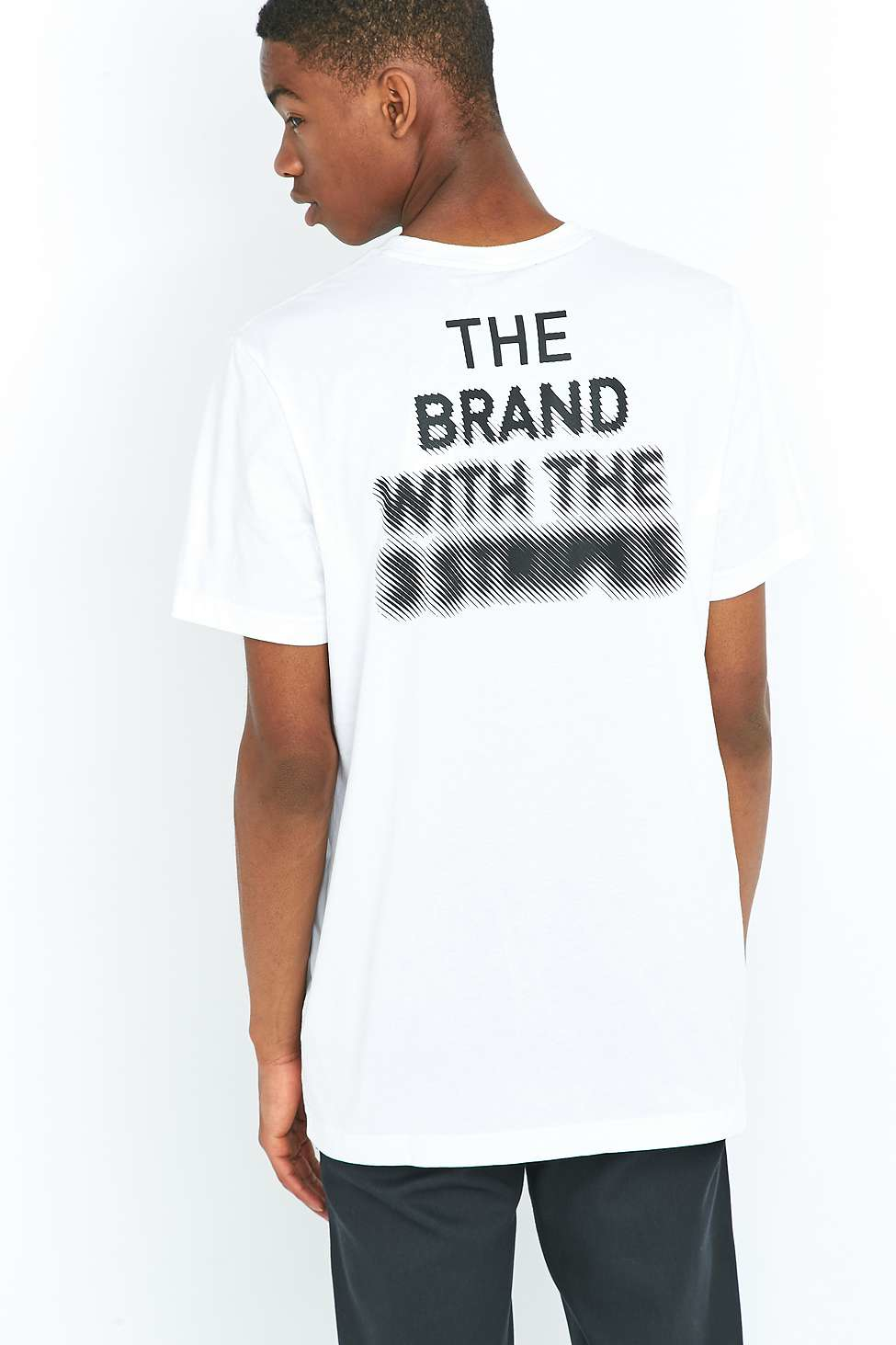Voorverkoop trek de wol over de ogen compressie adidas Originals The Brand With The 3-stripes White T-shirt for Men | Lyst  UK