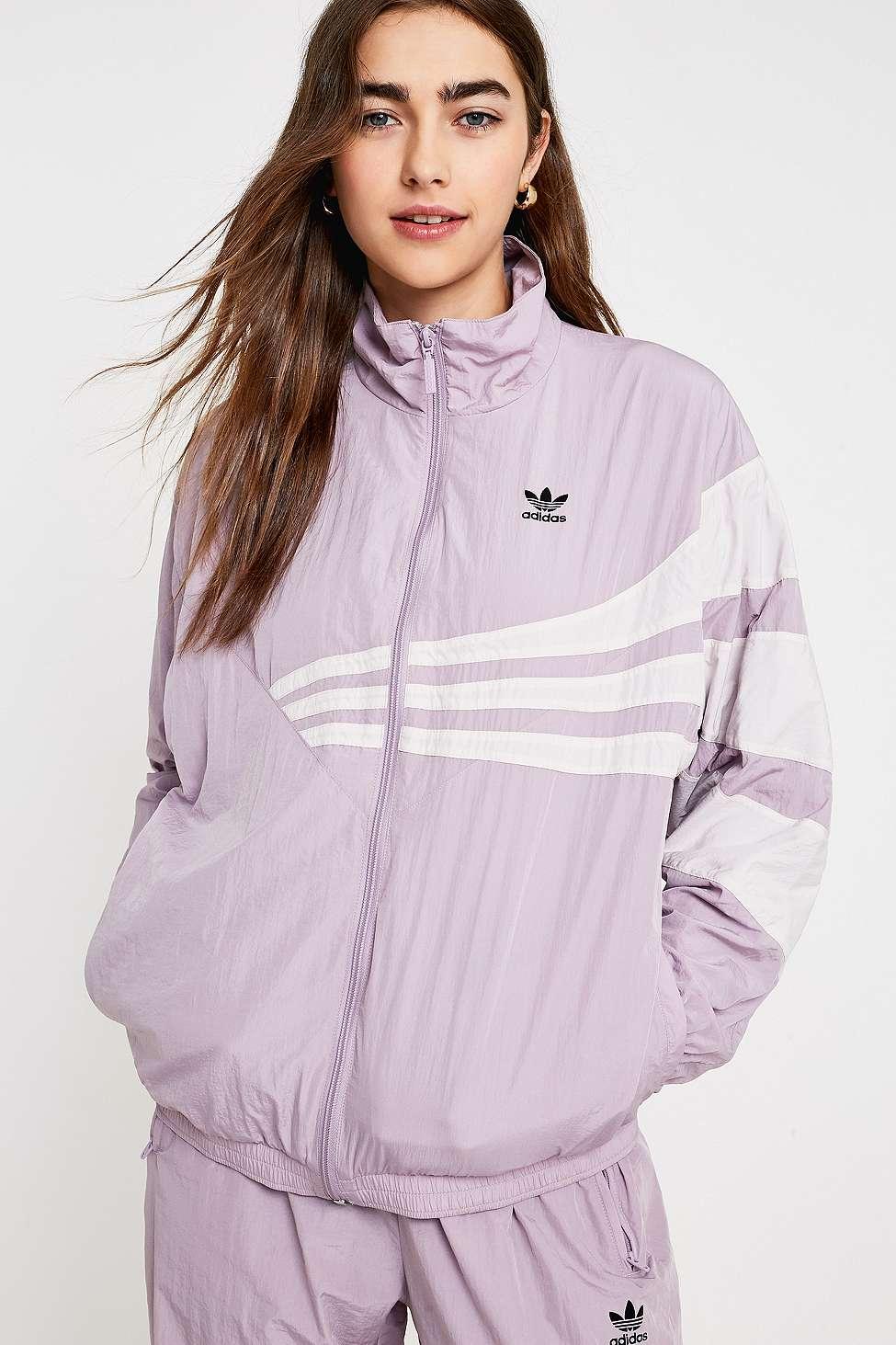 adidas lilac jacket