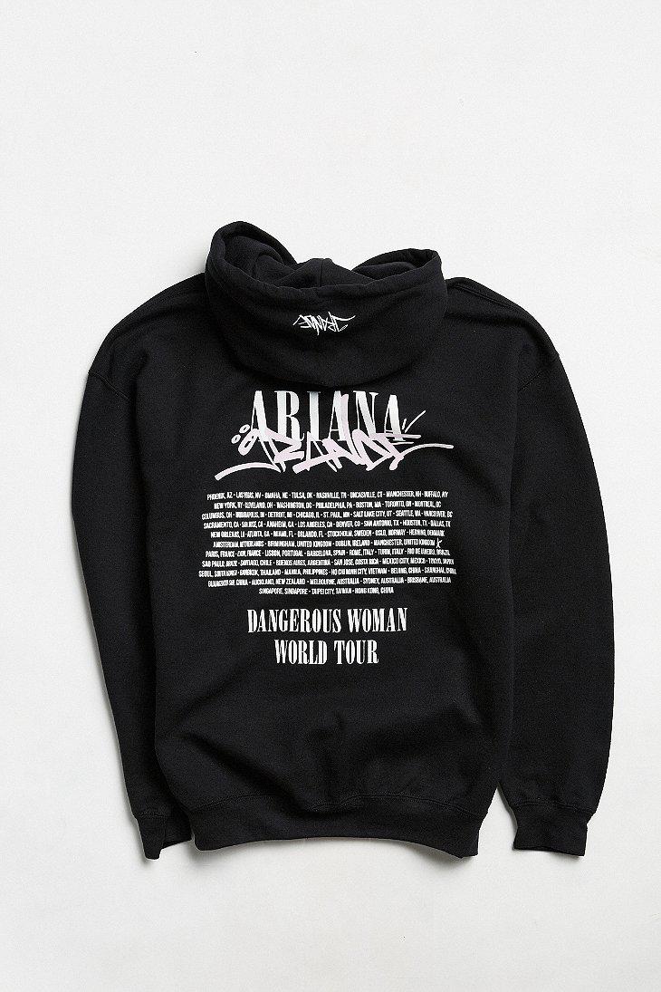 ariana grande black hoodie