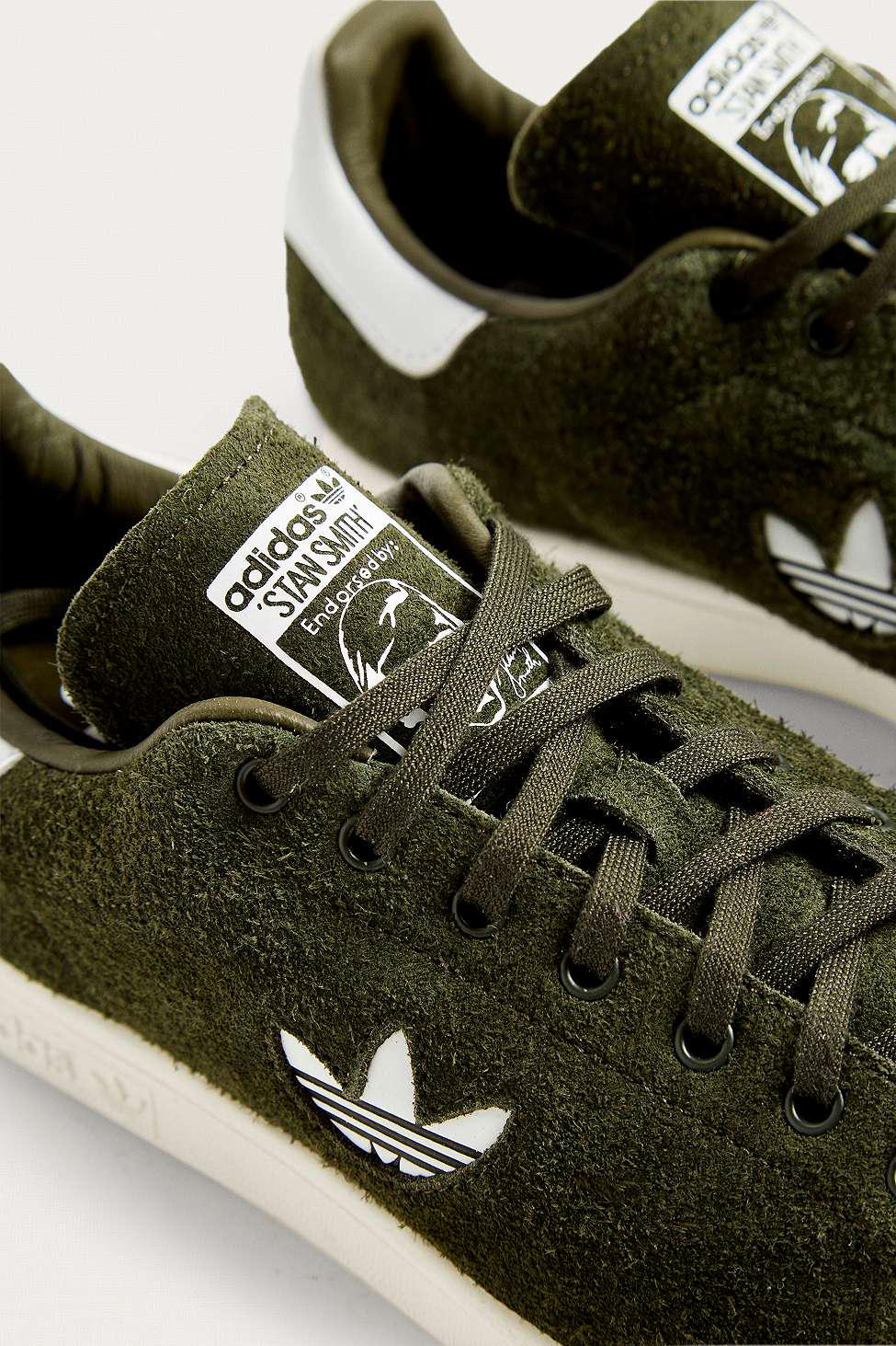 adidas dark green trainers