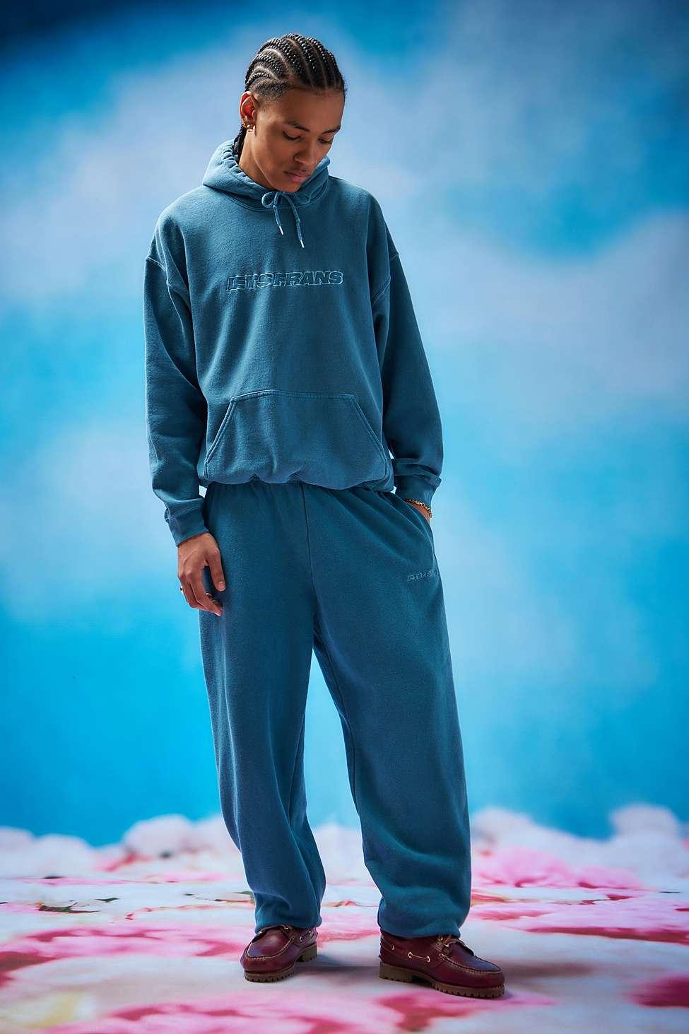 Iets frans teal joggers new arrivals