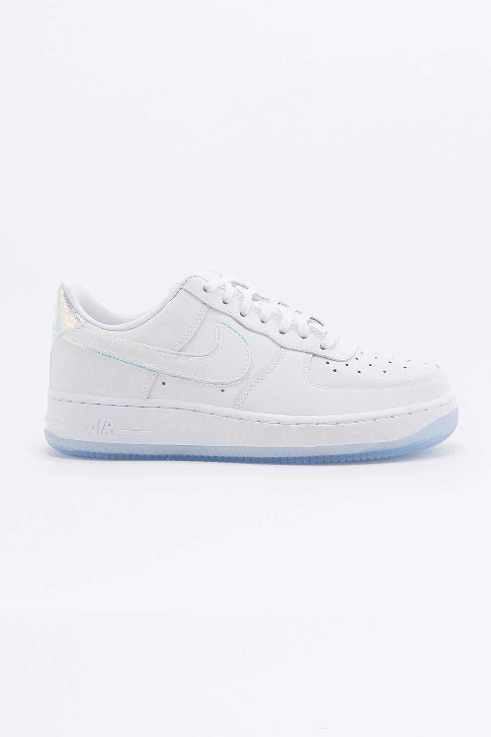 nike air force 1 '07 trainers in holographic white