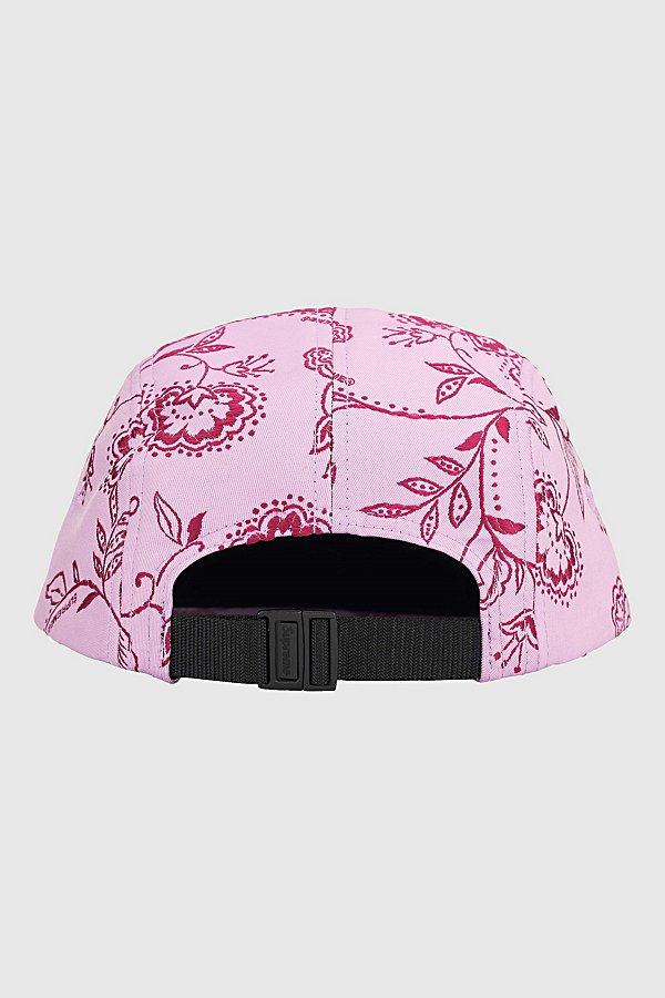 帽子 Supreme Floral Jacquard Camp Cap pink Supreme Floral Jacquard Camp Cap (SS25) - $60