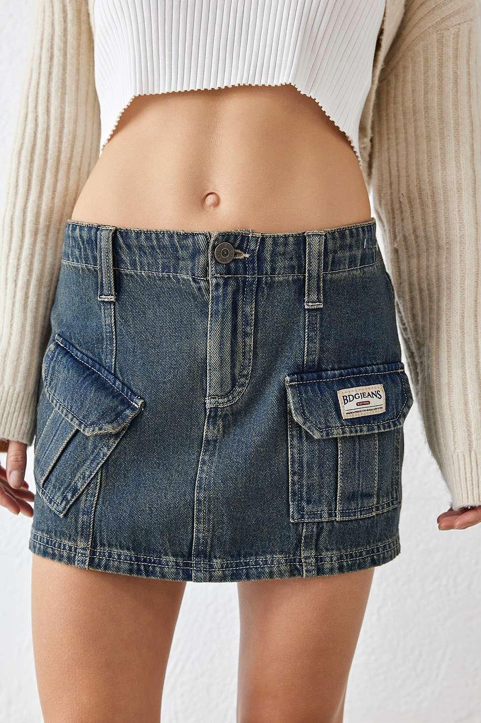 NSICBMNO Black Pencil Skirt For Women UK Sexy Mini Denim Skirt High Waist Short Jean Skirts With Pockets Zip Up Mini Summer A Line Skirts Casual Bodycon Dress For Office Work Beach