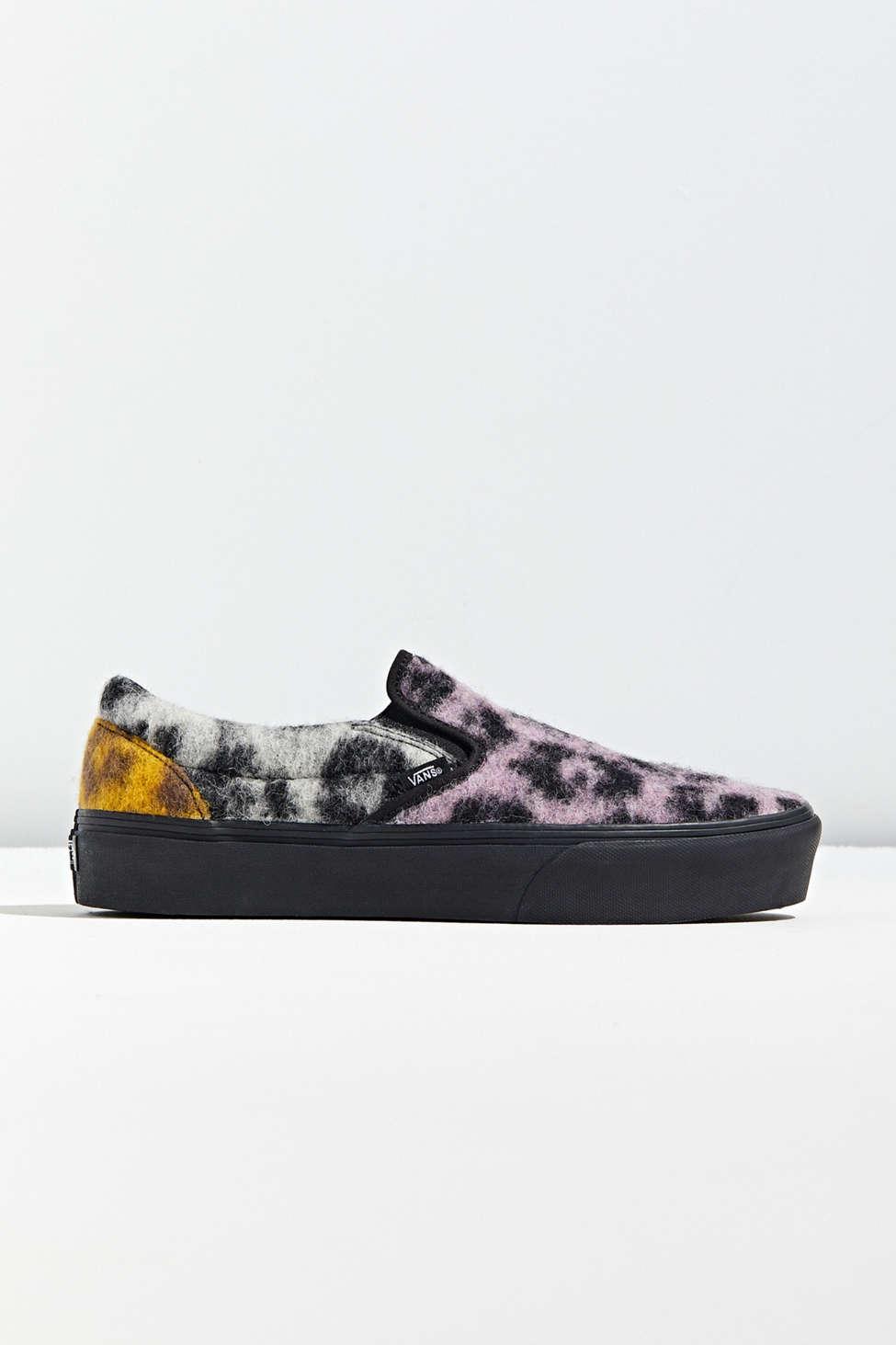 vans wool slip on