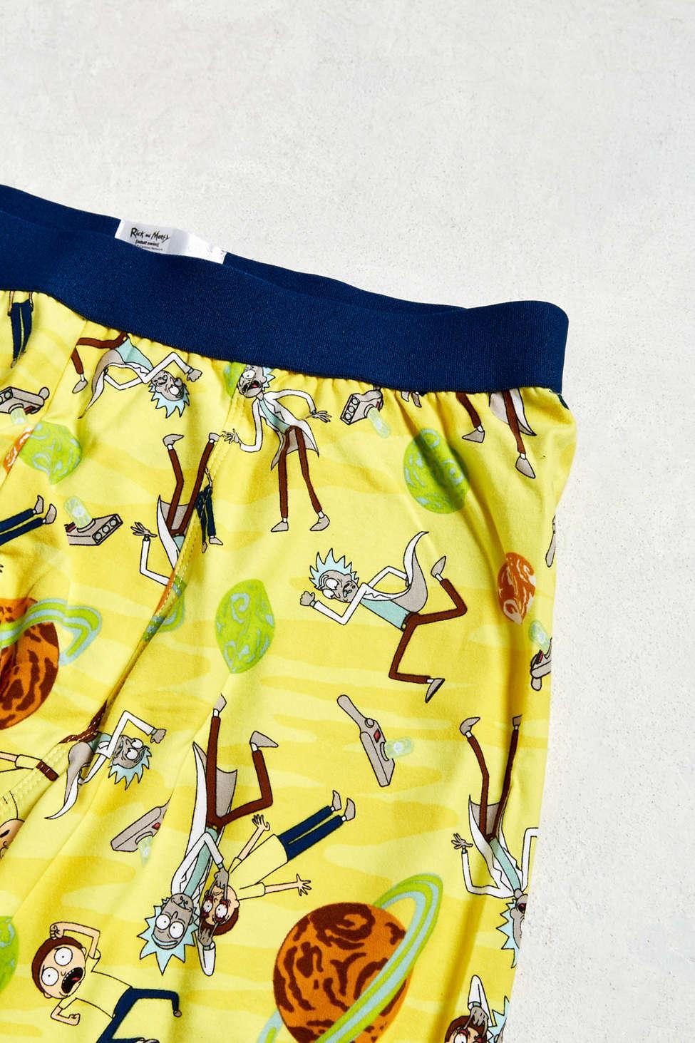 rick and morty boxer shorts