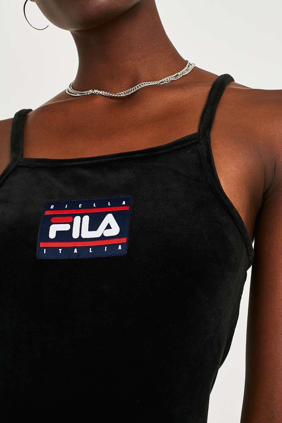 fila velvet dress