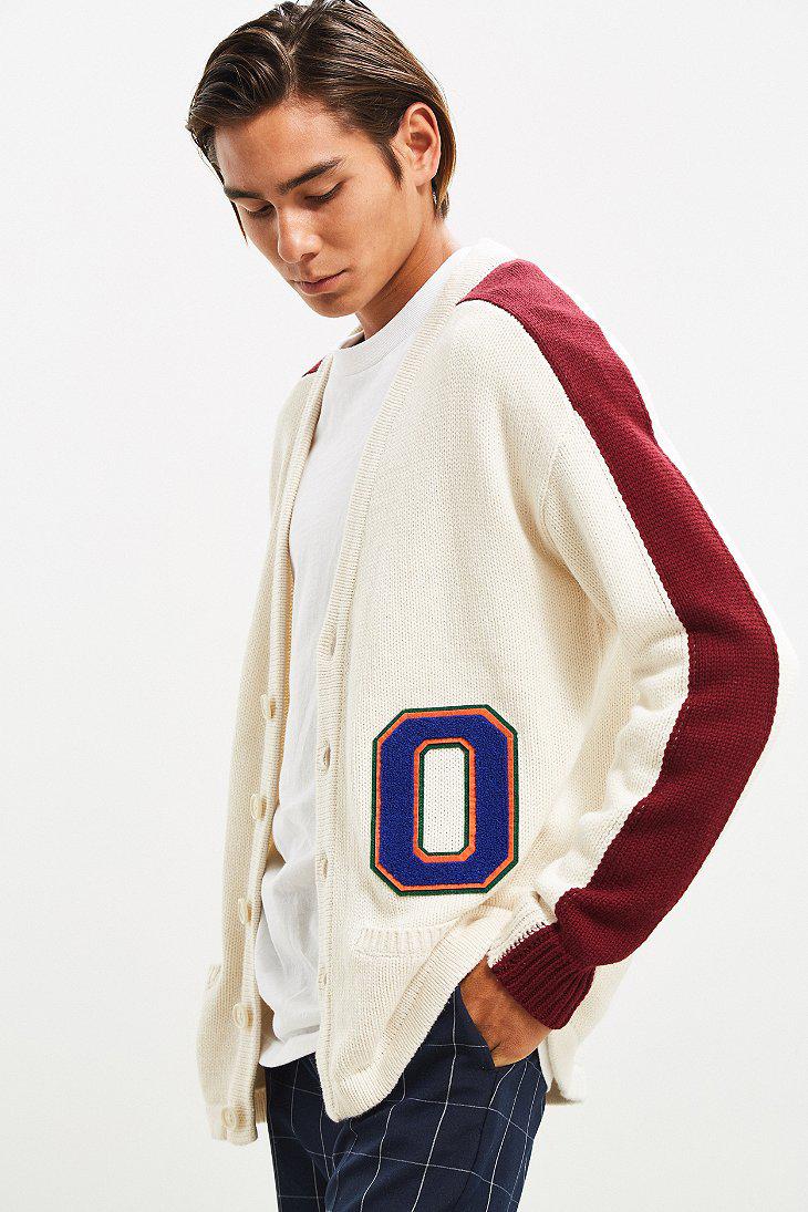 urban outfitters varsity cardigan