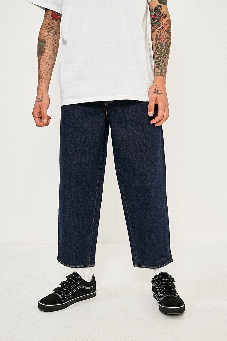 Denim Altered Rinse Bow Cropped Jeans 