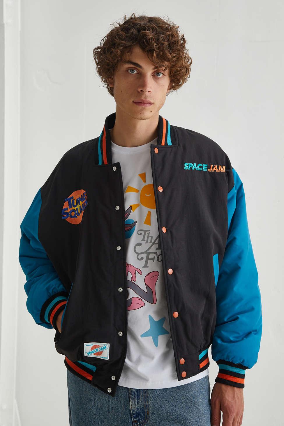 Ultra Game Uo Exclusive NBA Varsity Jacket in Black, Men's at Urban Outfitters