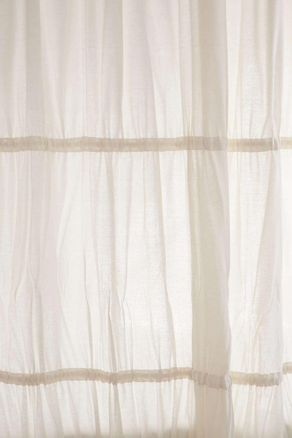 Urban Outfitters Cotton Rayna Tiered Ruffle Tie Side Shower