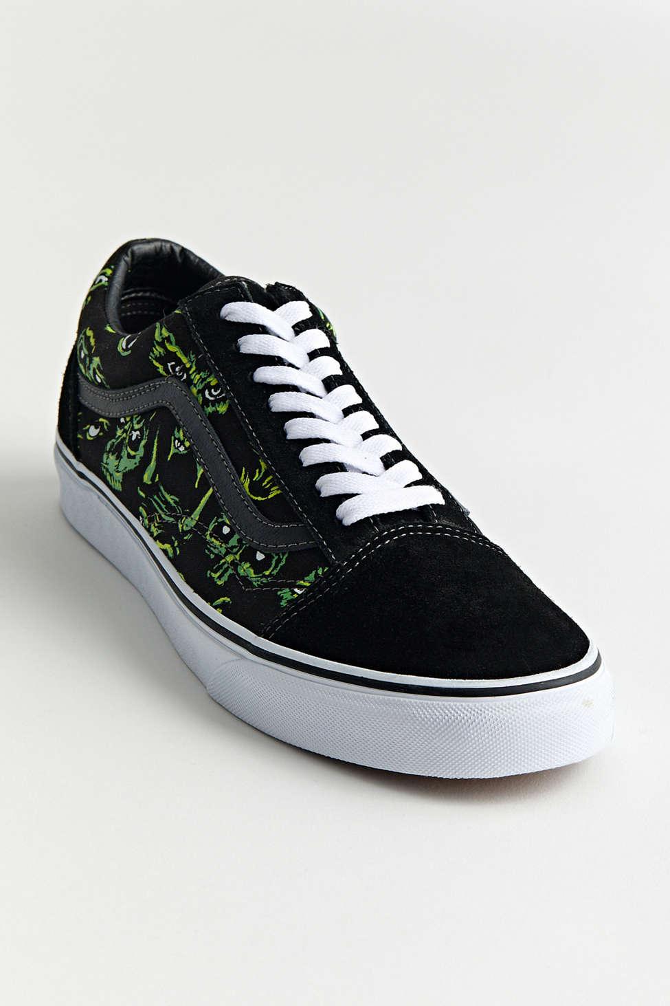 Vans Old Skool Eyes In The Dark Sneaker in Green for Men | Lyst