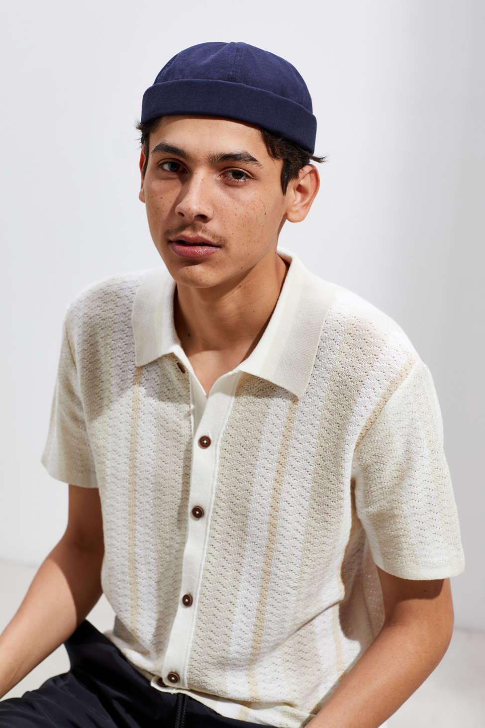 Urban Outfitters Cotton Uo Docker Hat in Blue for Men - Lyst