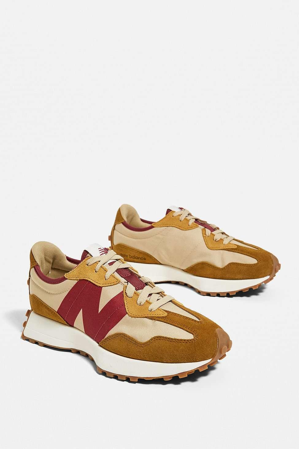 maroon new balance 327