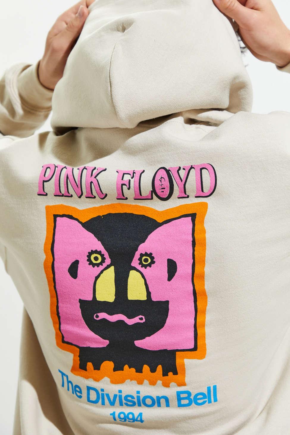 Tie dye pink floyd hoodie