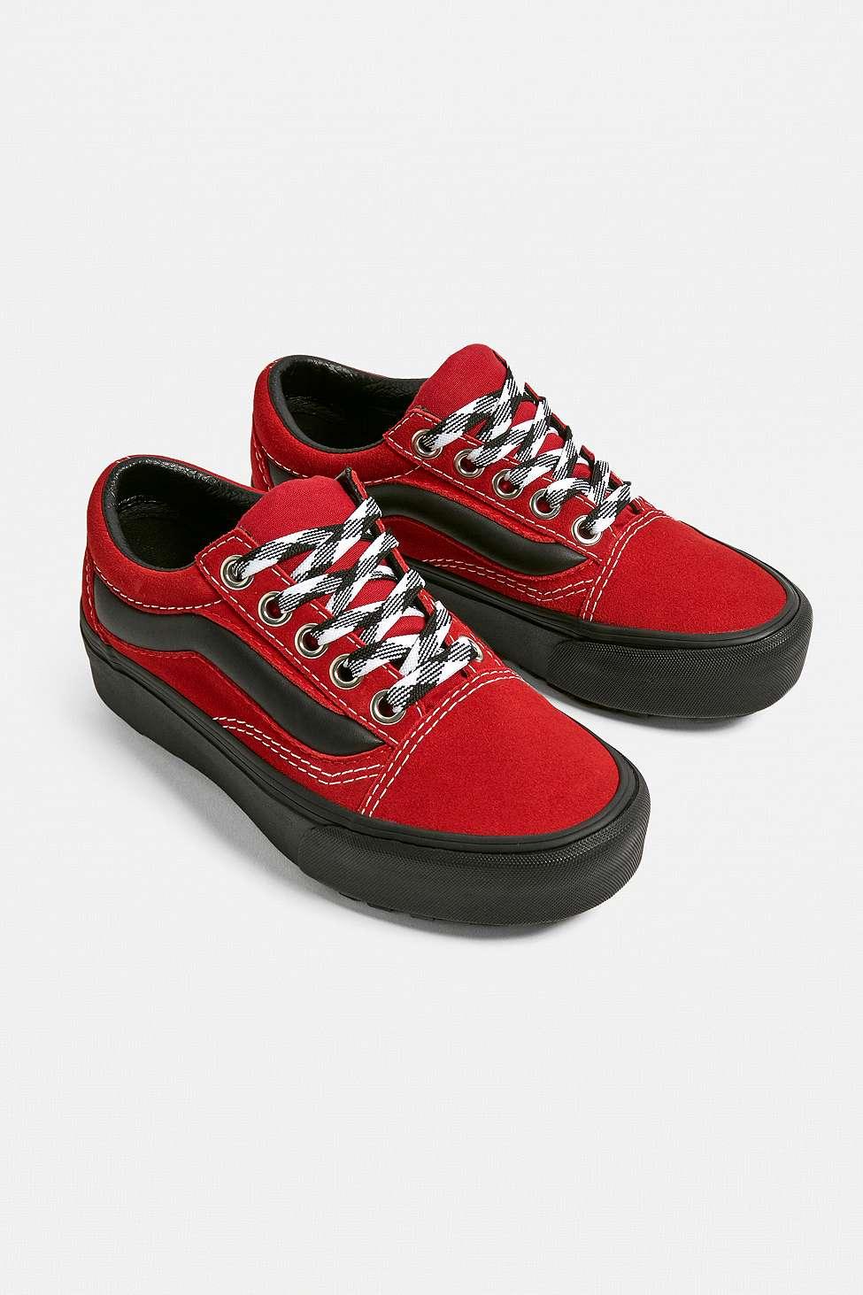 90s retro old skool lug platform shoes