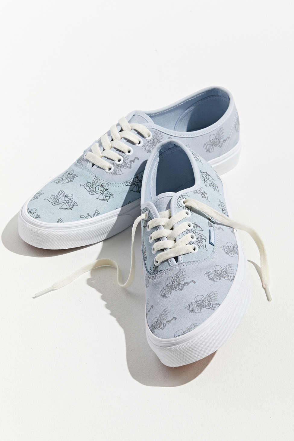 Vans Authentic Love You To Death Print Sneaker in Blue for Men | Lyst