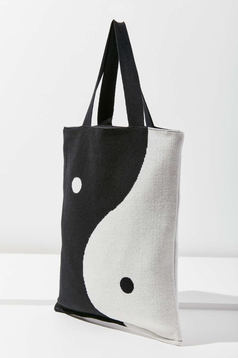 Hansel From Basel Yin Yang Tote Bag in Black | Lyst