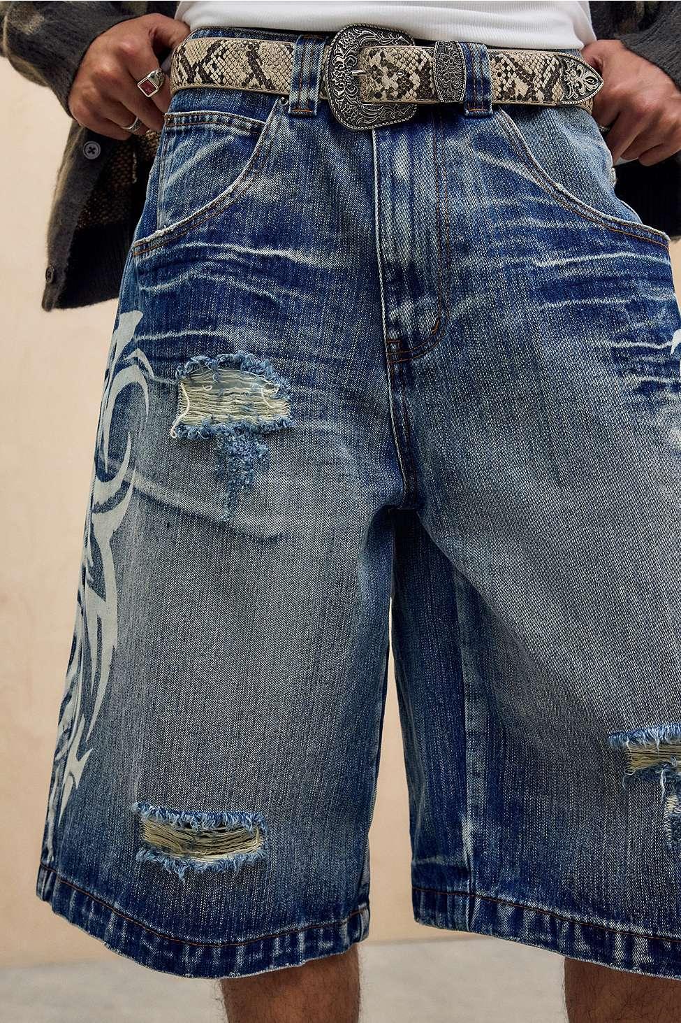【JADED LONDON】Bleach Blade Colossus Jorts JMSH5487_F1_0325_9e72c7a4-5f55
