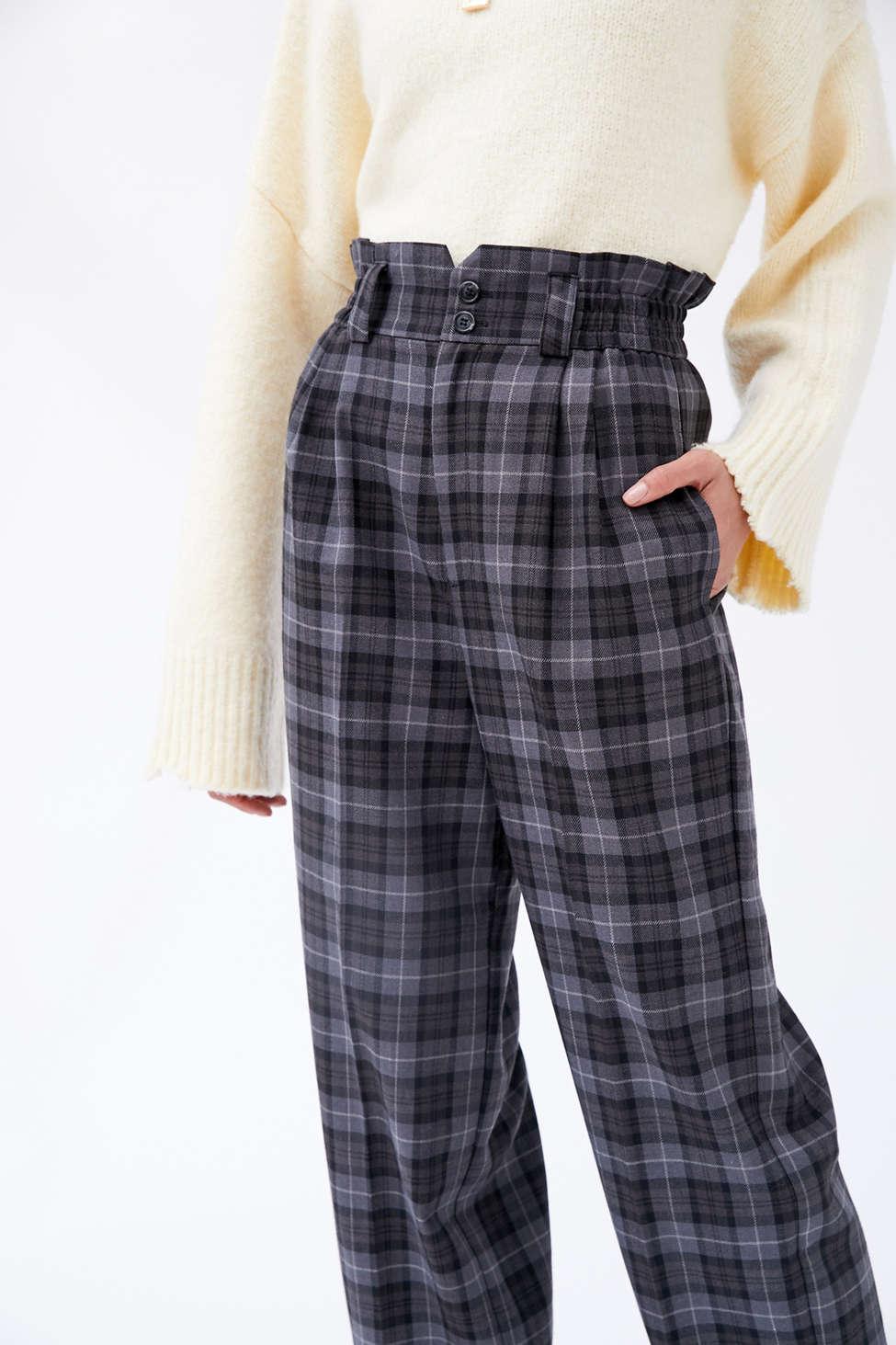 High-waisted Paperbag Pant 