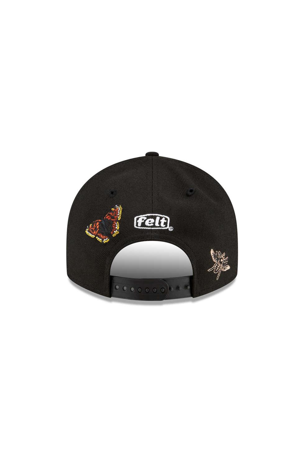 KTZ Felt X New York Yankees Butterfly Baseball Hat In Black,at